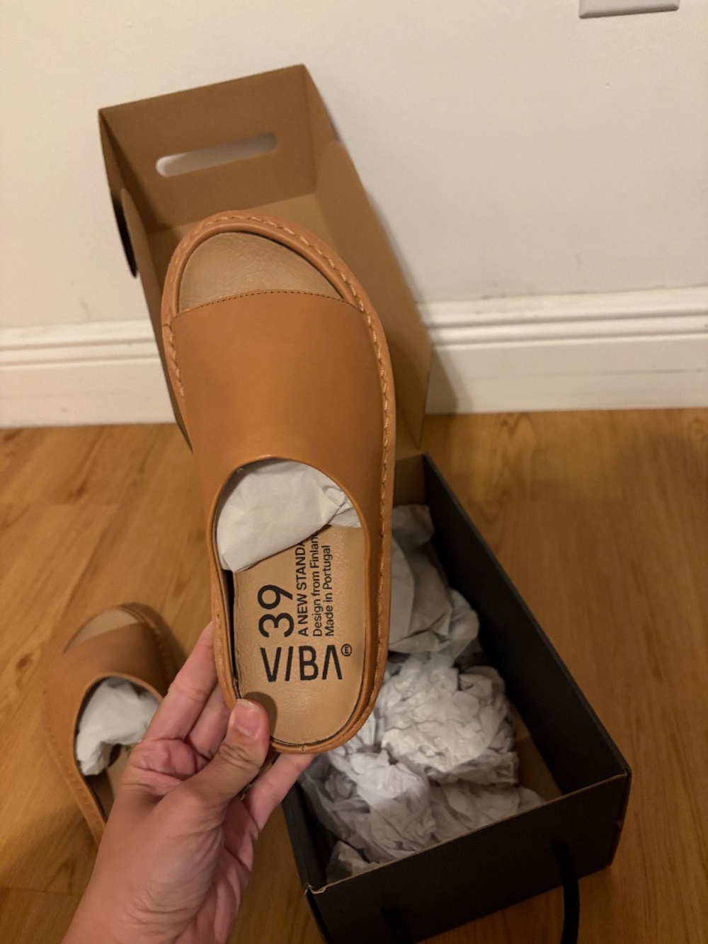 VIBAe Saint Tropez Size 39, Color: Fawn Tan - Picture 4 of 13